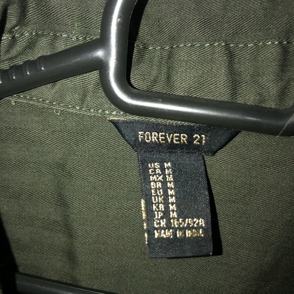 Army Green light jacket, size M - Picture 2 of 2
